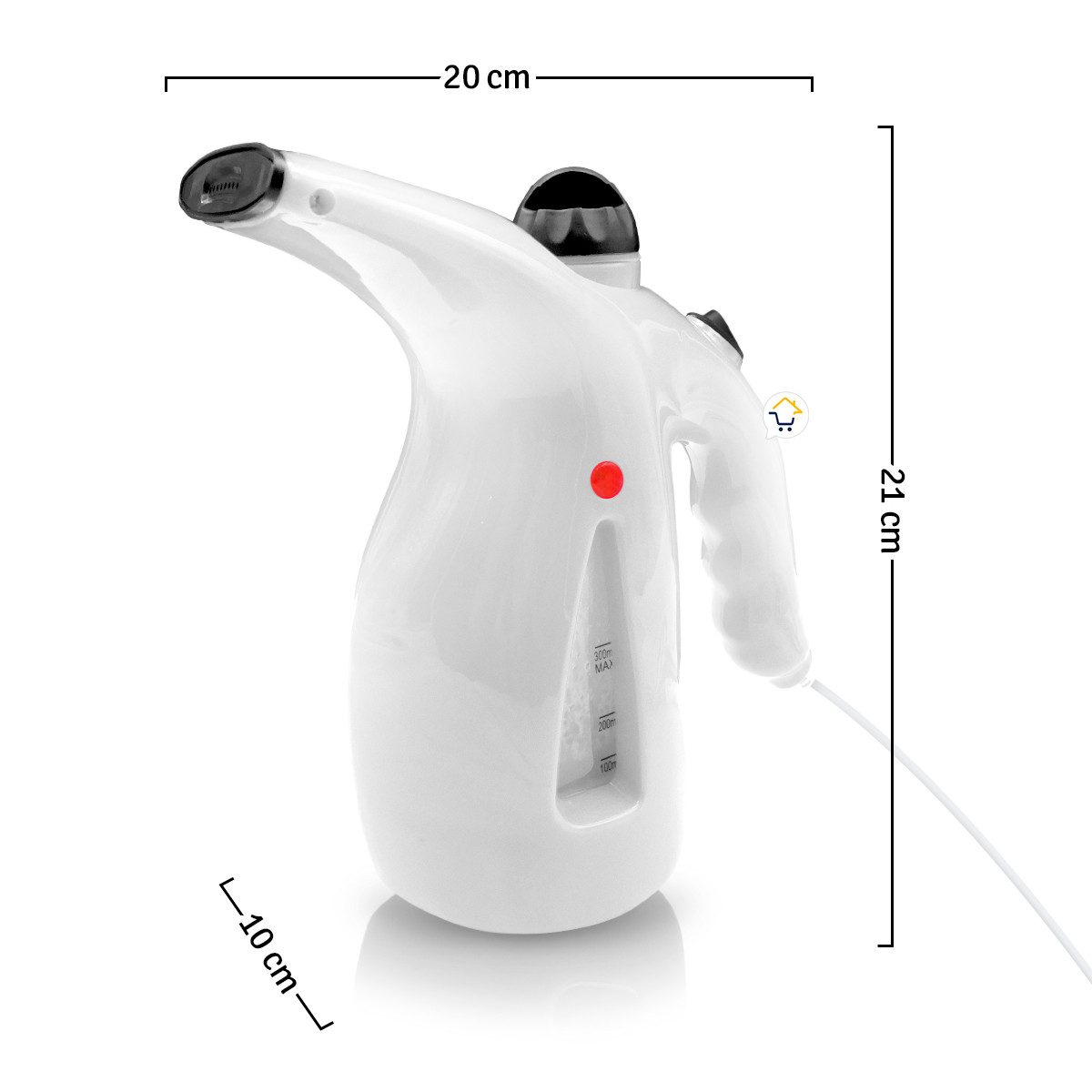 Vista 4 de Vaporizador Ropa Tratamiento Facial PLA1 - color: fucsia